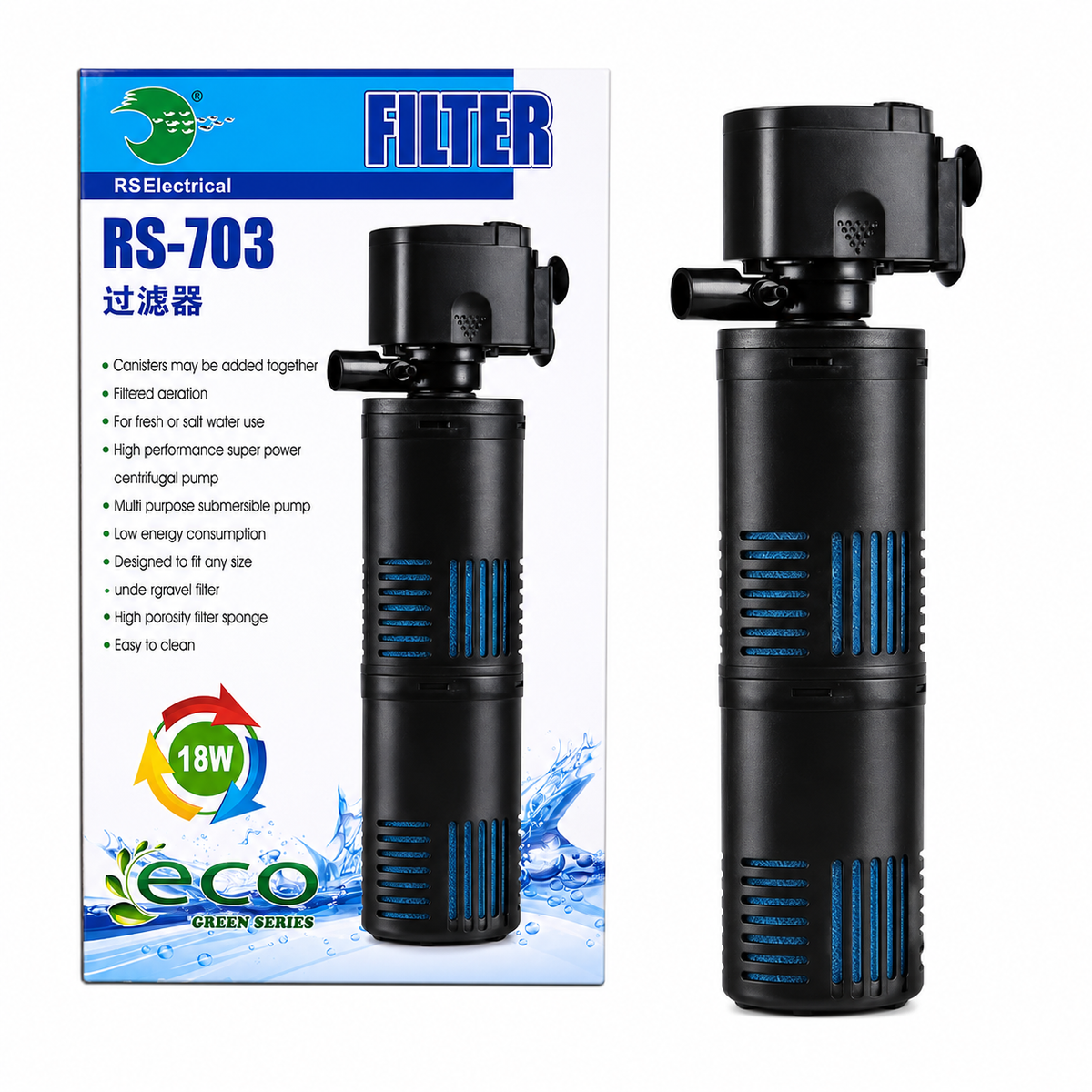 RS 703 AQUARIUM FILTER