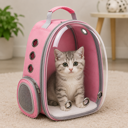 cat back carrier bag