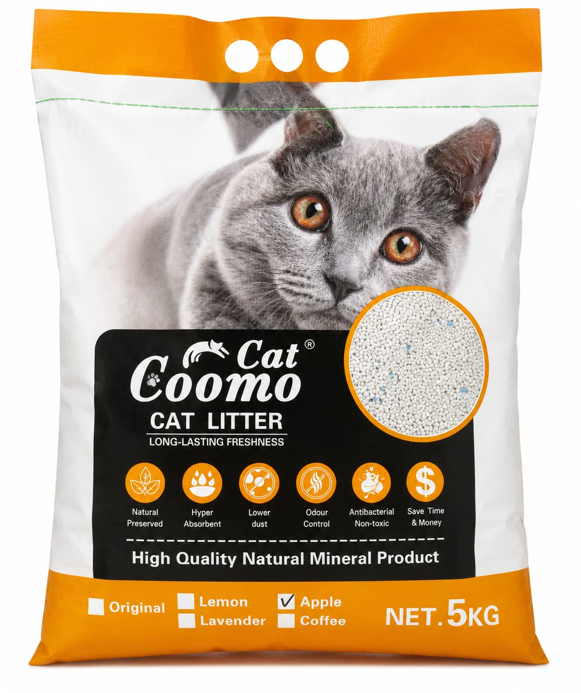 COOMO CAT LITTER 5 KG