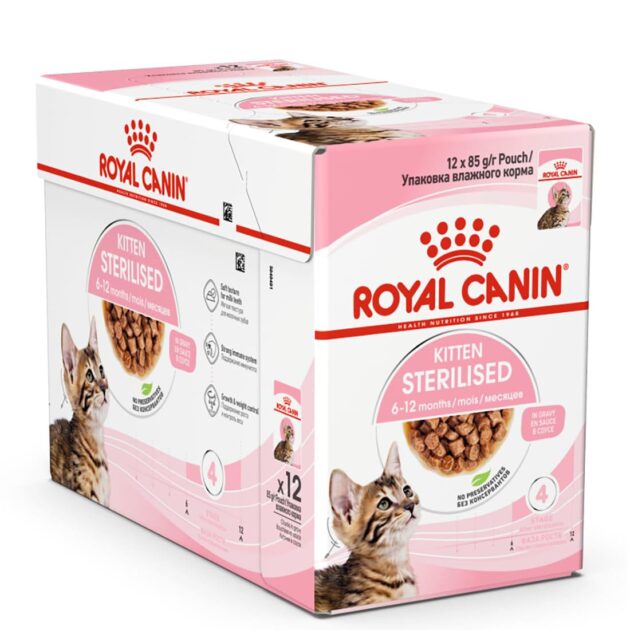 ROYAL CANIN STERILISED KITTEN WET FOOD