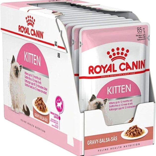 ROYAL CANIN KITTEN GRAVY WET FOOD