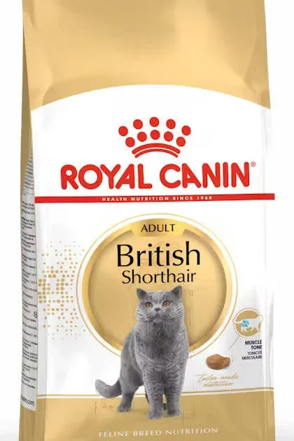 BRITISH SHORT HAIR ADULT DRY FOOD